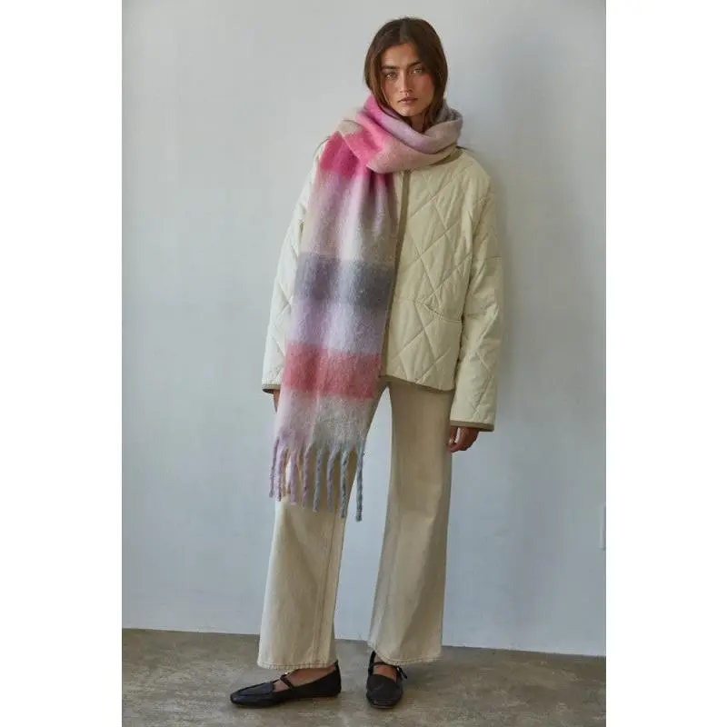Lavender Pink Scarf