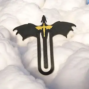 3D Printed Dragon Bookmark