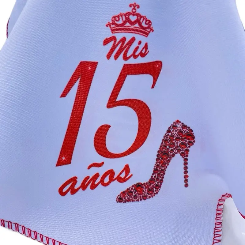 12pcs Multipack Printed Quinceanera Favor Napkins - Recuerdos Para Quinceanera Tableware, Multipack Napkins, Printed Napkins