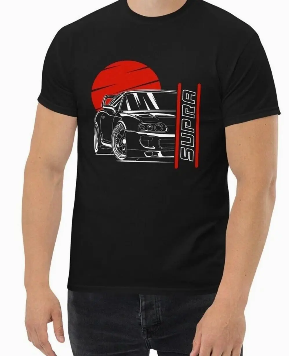 New JDM Supra Men's   Unisex T-Shirt Sweatshirt Hoodie, Classic Car Enthusiast and Fans Gift