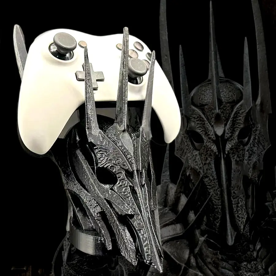 1pc Sauron Figurine Figure Model Statue, Game Controller Stand Display Rack, Dark Lord Collection Model Gift, Boyfriend Birthday Present, Christmas Halloween Decor