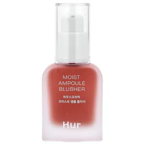 House of Hur Moist Ampoule Blusher, 05 Peach Coral, 0.67 fl oz (20 ml)