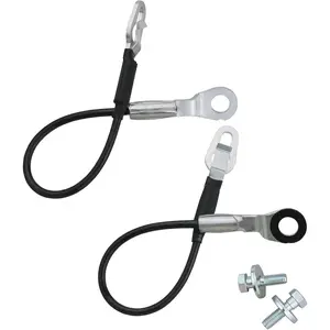 Tailgate Cable Strap with Bolt Compatible with 1999-2007 Chevrolet Chevy Silverado Avalanche GMC Sierra 1500 2500 3500 Tailgate Parts Replaces889805098898051011609938