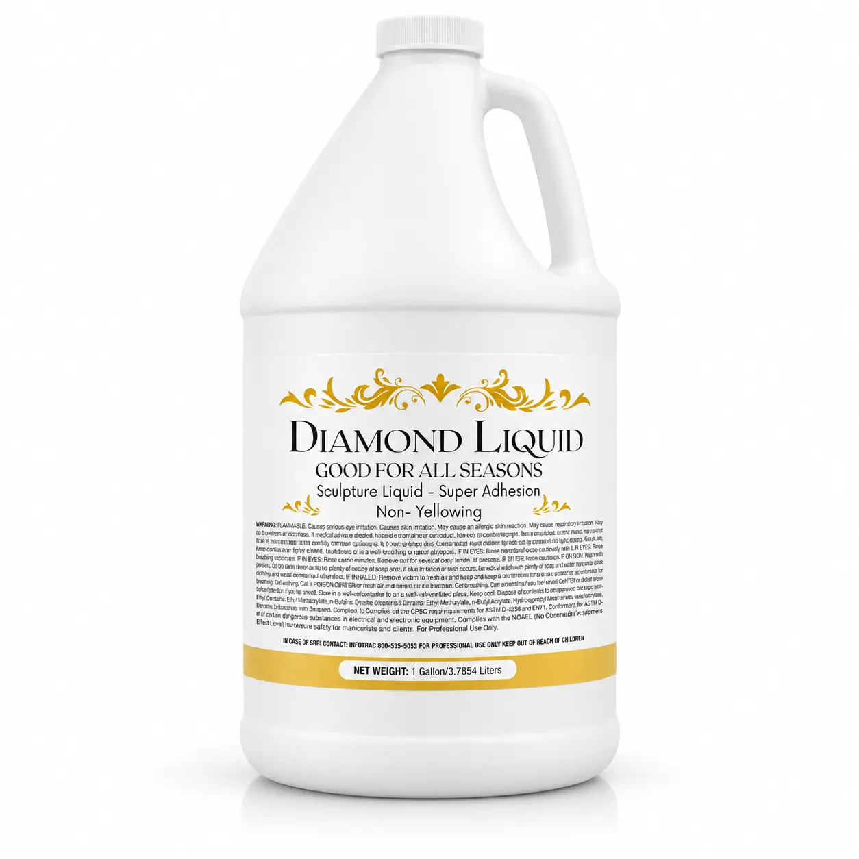Nail Liquid / Acrylic Monomer - Gallon & Case