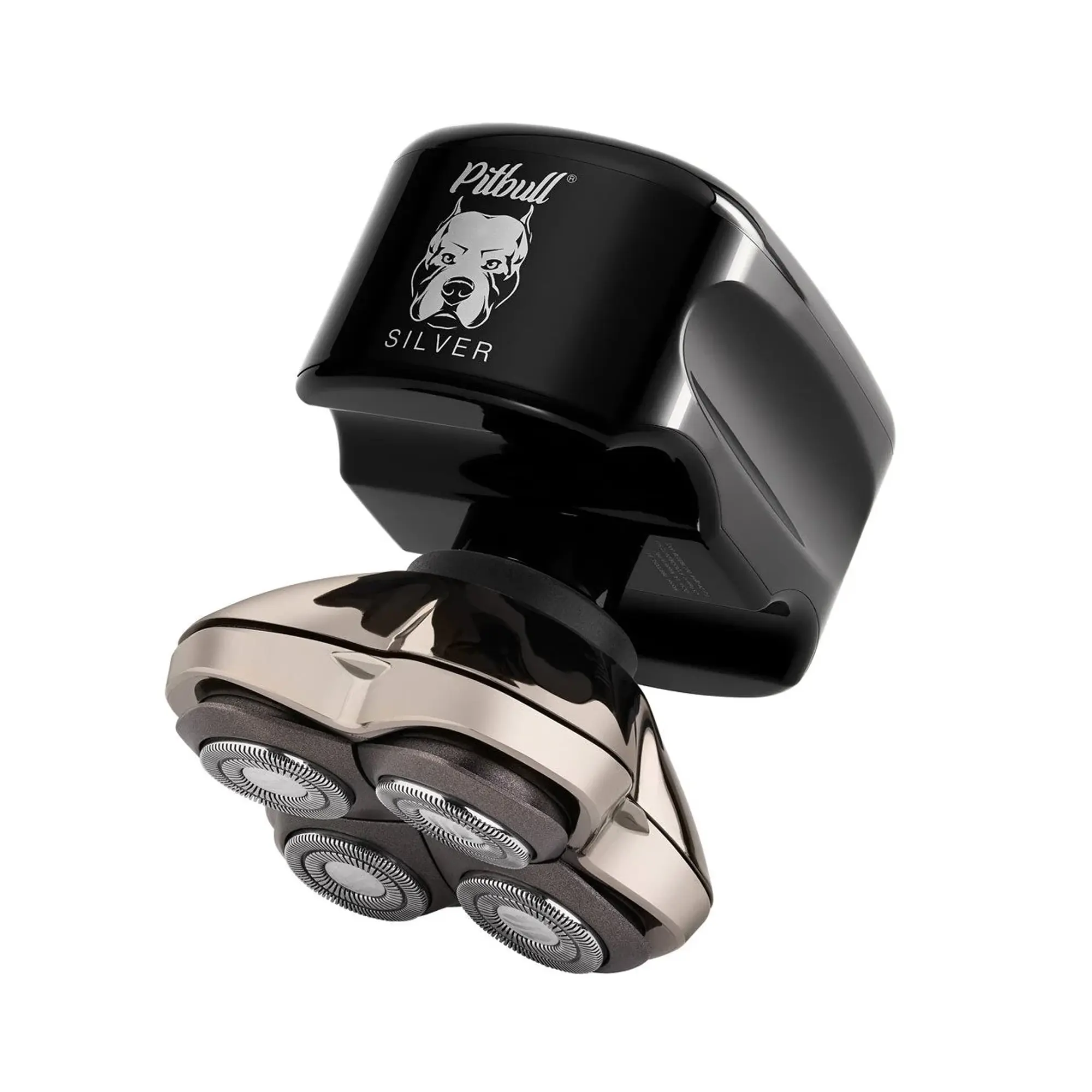 Skull Shaver Pitbull Silver Pro Head & Face Shaver PBS-PRO