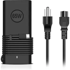 65W USB C Charger for Dell Latitude 5420 5430 5520 5530 5540 7320 7330 7340 7420 7430 Inspiron 14 7420 7425 16 7620 Chromebook 3100 HA65NM190 LA65NM190 Laptop Charger