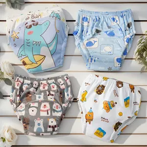 3pcs Diaper Pants Set, Comfortable & Absorbent Newborn Nappy Covers, Ideal for Daily Use, Soft Material for Baby Care