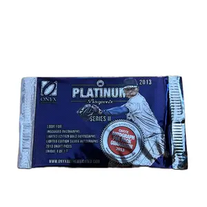 2013 Onyx Platinum Prospects Series 2 Baseball Hobby Pack (1 Autographed Card) Sports Collectible