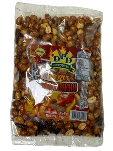 Cacahuate Cantinero Mexicano Chile y Sal Diprodesa 1lb | Cantinero Peanuts- Diprodesa Chile Cambray Peanuts Snack 1 lb / 454 g Spicy Mexican Peanuts
