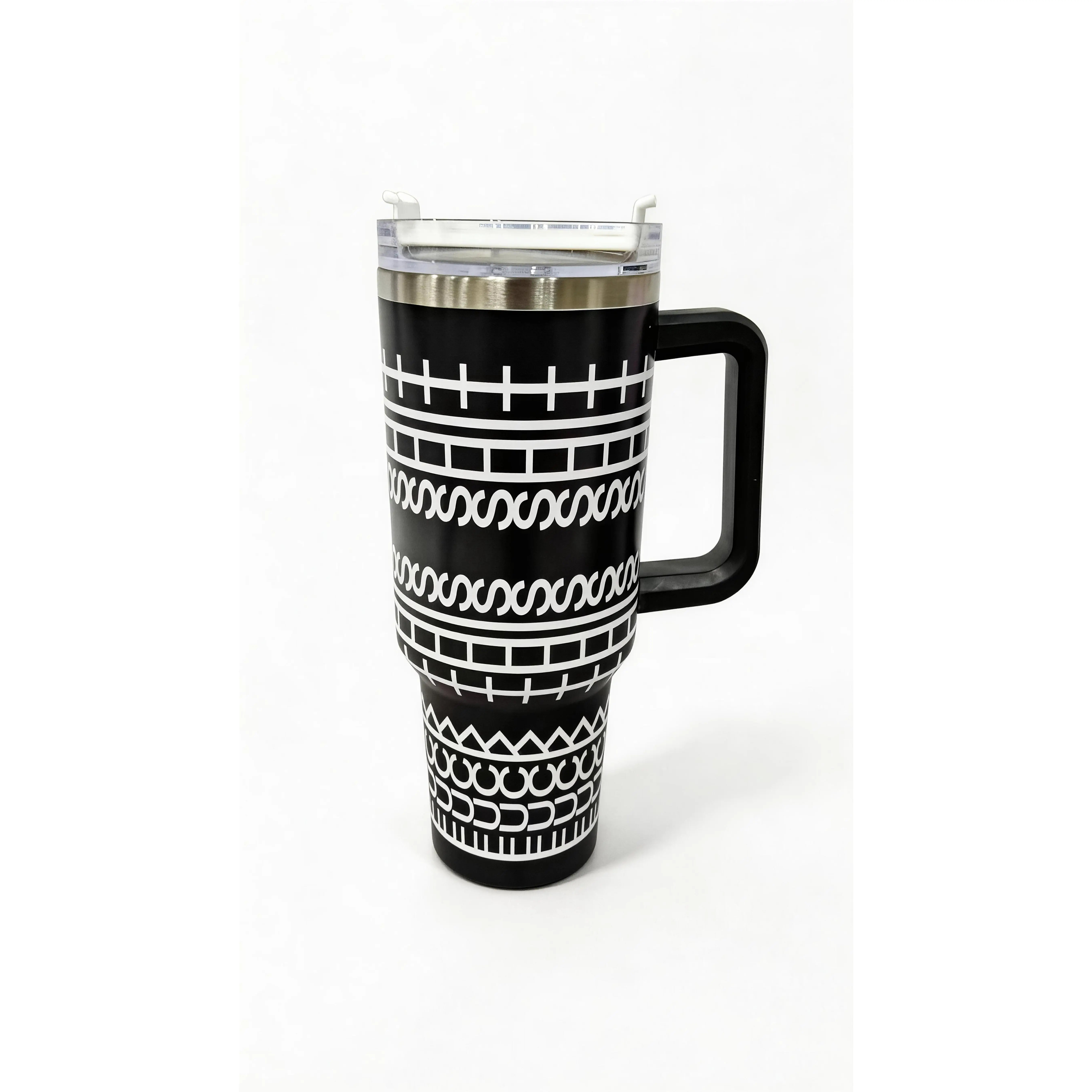 Black Hidden Message 40 Oz Stainless Steel Tumbler , Secret Saying Tumbler,Funny Gift For Stress Relief,Mood Cup for Coworkers Friends