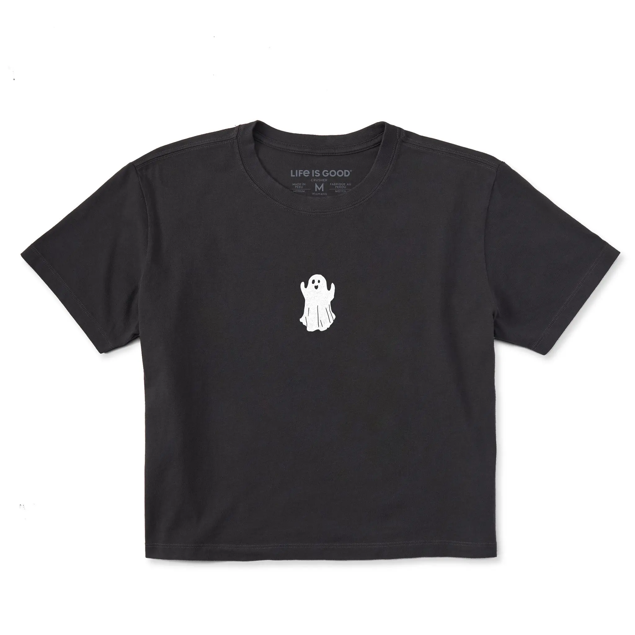 Women's Small Ghost Short Sleeve Crusher Boxy Tee