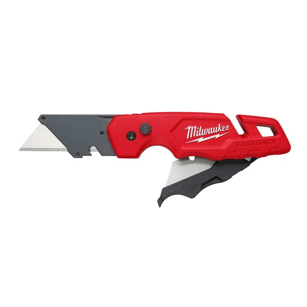 FASTBACK Folding Utility with Blade Storage and General Purpose Blade