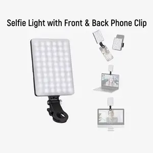 Neewer Nl-60ai LED Light, Multi-Use Video Conference Live Streaming Selfie Light, Phone Computer Tablet Clip, Brightening Device