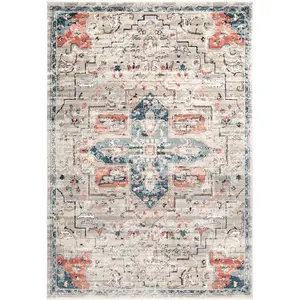 Janessa Croix Medallion Area Rug - Elegant Design with Unique Patterns and High-Quality Material