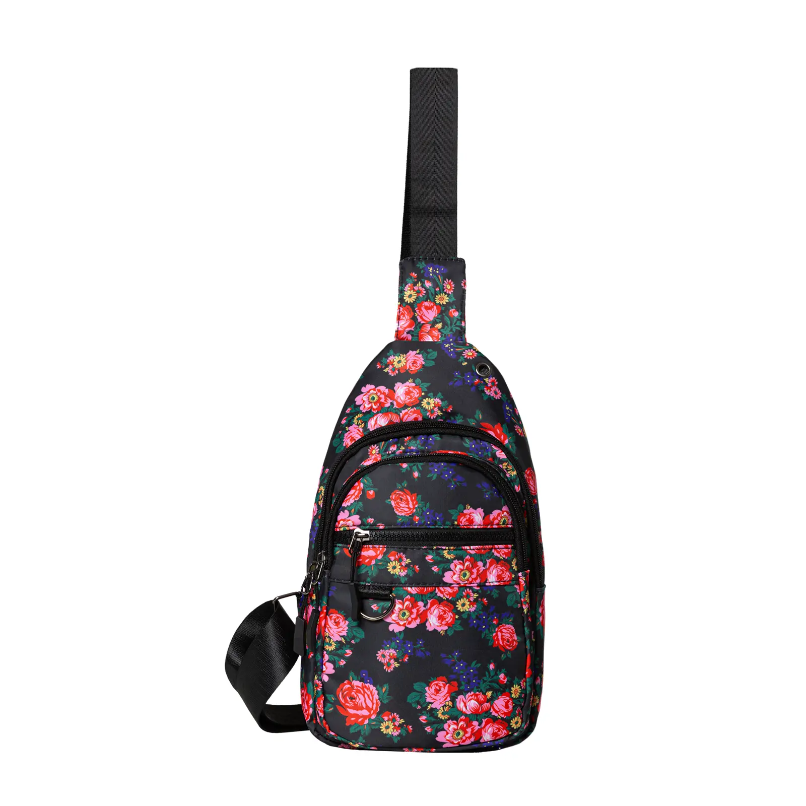 Nu Trendz Floral Kokum Crossbody Sling - Women's Boho style Crossbody Bag, Boho style, Unisex Chest Accessory, Adjustable Strap, High-Quality Material, Large Capacity, Fashionable & Practical, Daily Use Bag, Crossbody Bags For Women sohochic