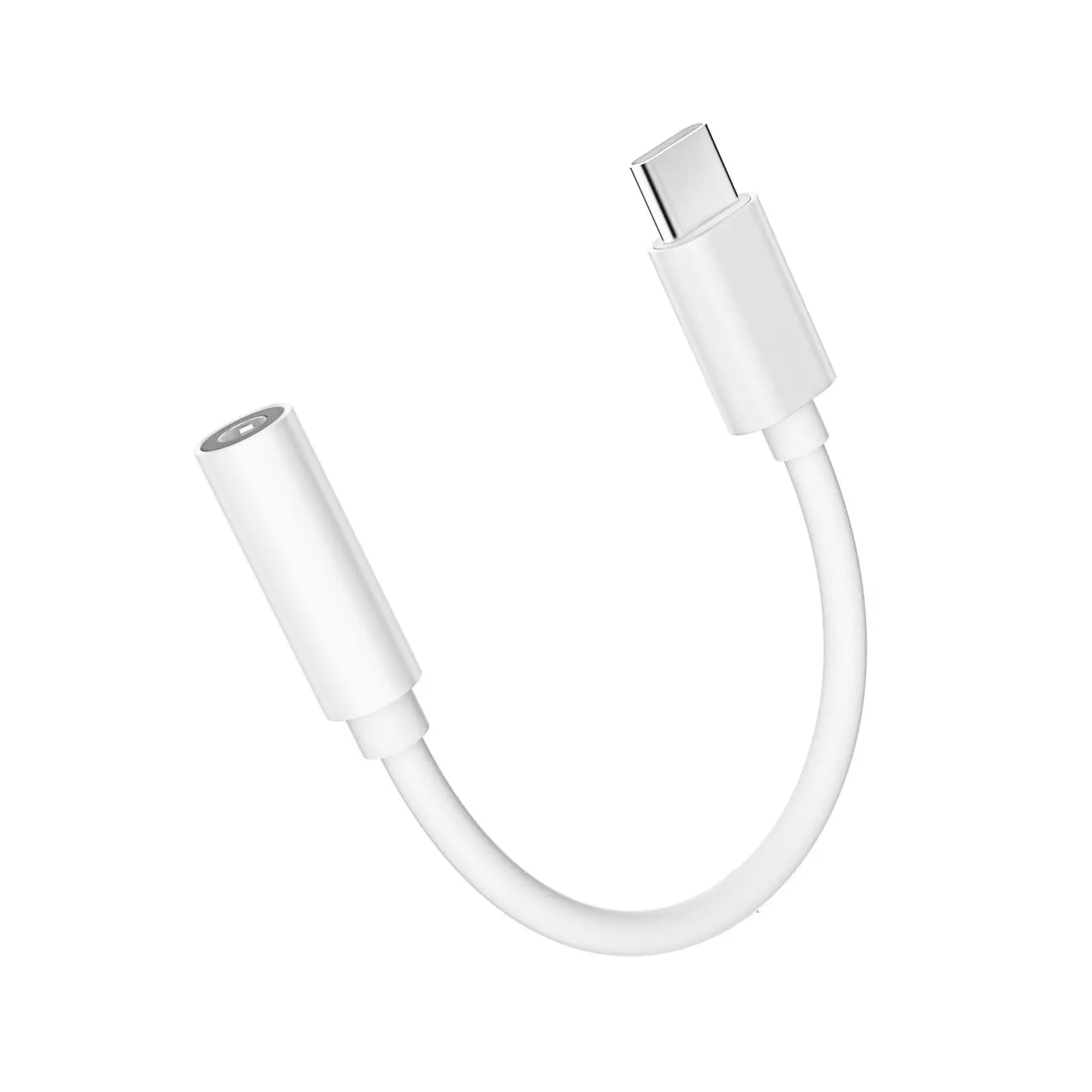 USB C to 3.5mm Audio Auxiliary Port Adapter, 1 Count Type-C to 3.5mm Headphone Car Line, Car Auxiliary Audio Headphone Jack Adapter for Type-C Port Phone, USB Audio Interface