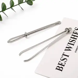 3pcs Sewing Tools Elastic Clips, Clothing Clips DIY Tool Hole Puncher, Cross Stitch Thread Tool Durable Elastic Bands