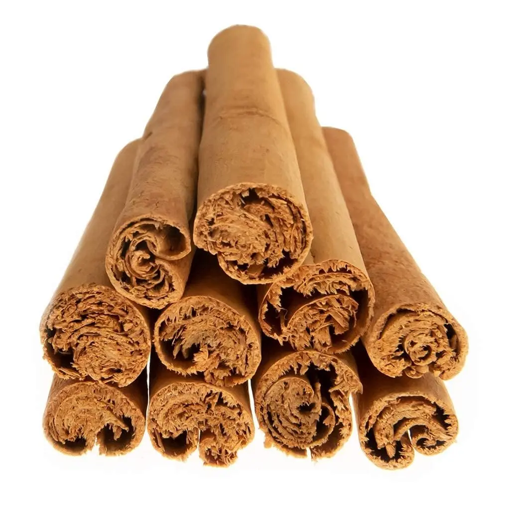 Folksfield Certified Organic Ceylon Cinnamon Sticks - 8 Oz Chemical-Free Pure 5" Quill Bark, Non-GMO Premium Grade Spice with Flavor from Sri Lanka, 24-Month Shelf Life, Safe for Tea & Baking