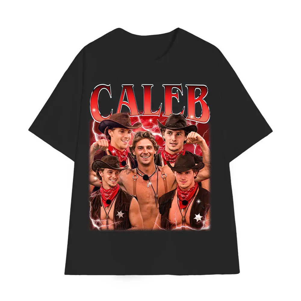 Unisex Celeb Cowboy Graphic Tee, "But Daddy I Love Him" Caleb Mcdaniel Love Island Fan Sports Top