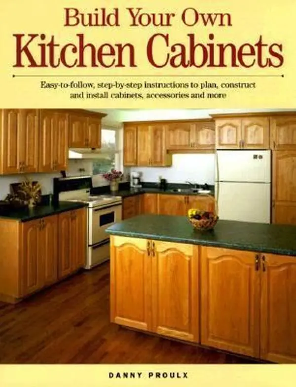 USED Book - Build Your Own Kitchen Cabinets by Danny Rubie (Paperback) - english