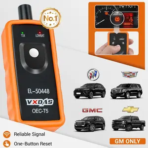 [For  GM]VXDAS EL-50448 TPMS Reset Tool Professional Tire Sensor Relearn & Activation Tool for Chevy, Buick, GMC & Cadillac Series 2006-2026