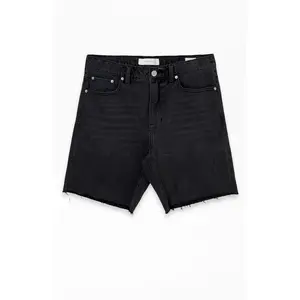 Pacsun Men's Harrison Cutoff Jean Shorts Black