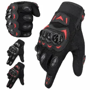 Motorcycle Gloves Dirt Bike Motorbike Riding Glove Touch Screen Motocross Gloves Unisex Super Protection Breathable Comfortable Excellent Grip Non-slip High Sensitivity Touchscreen