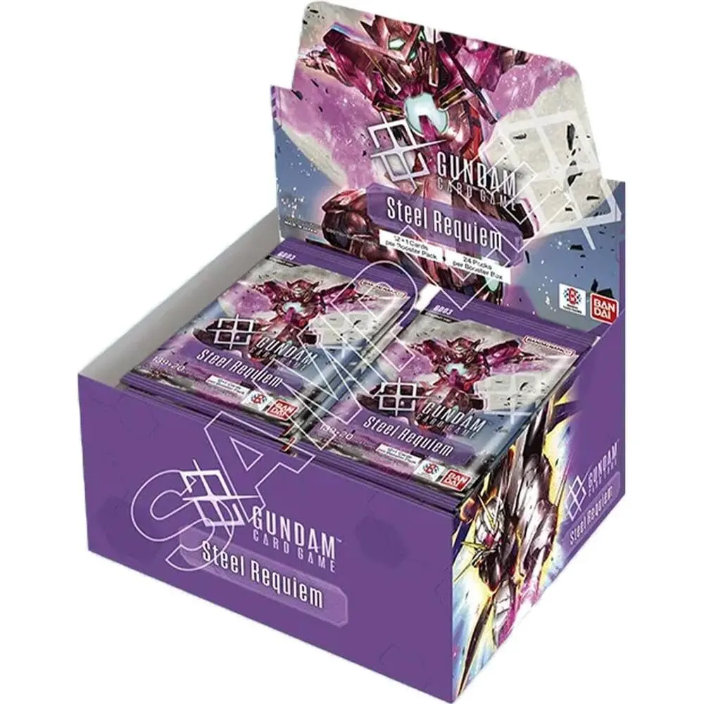GD-03 Gundam Card Game Booster Box - Steel Requiem (Versioin Japanese)