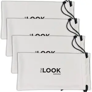 The LOOK Eyewear Microfiber Pouch Cloth Case (4 Pack)