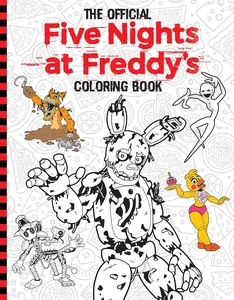 Five Nights at Freddy's Official Coloring Book: An Afk Book -- Scott Cawthon - Paperback