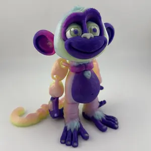 Silly Monkey Figurine Decor Print Gift Nature