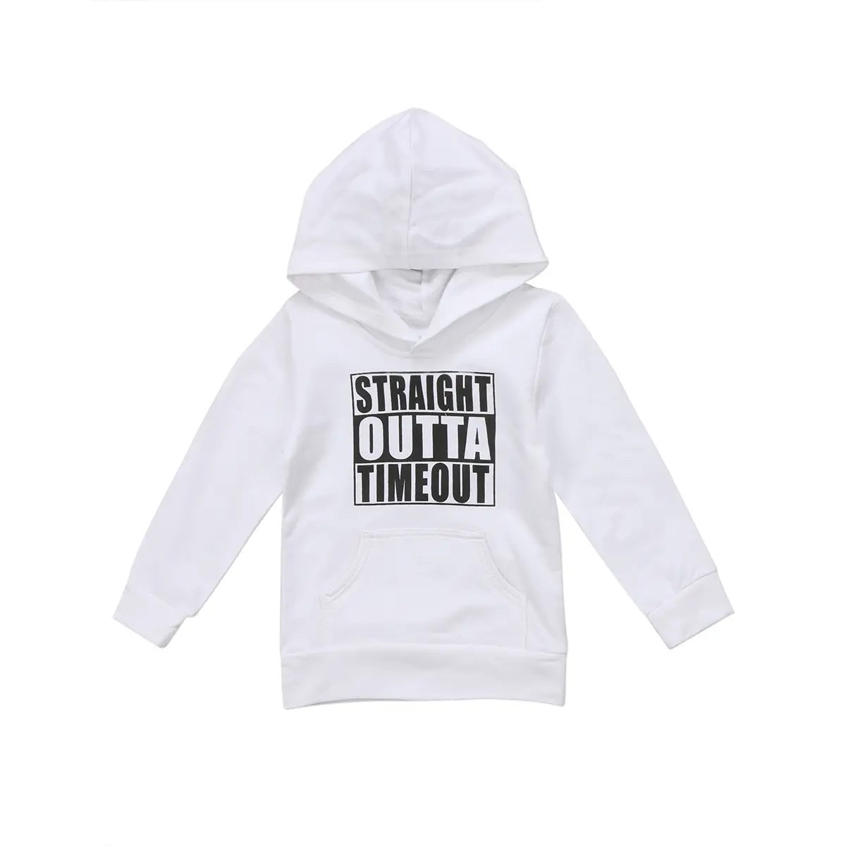 Toddler Baby Boy Girl Hoodie Sweatshirts Kids Long Sleeve Letter Print Pocket Pullover Jacket Tops Active Clothes