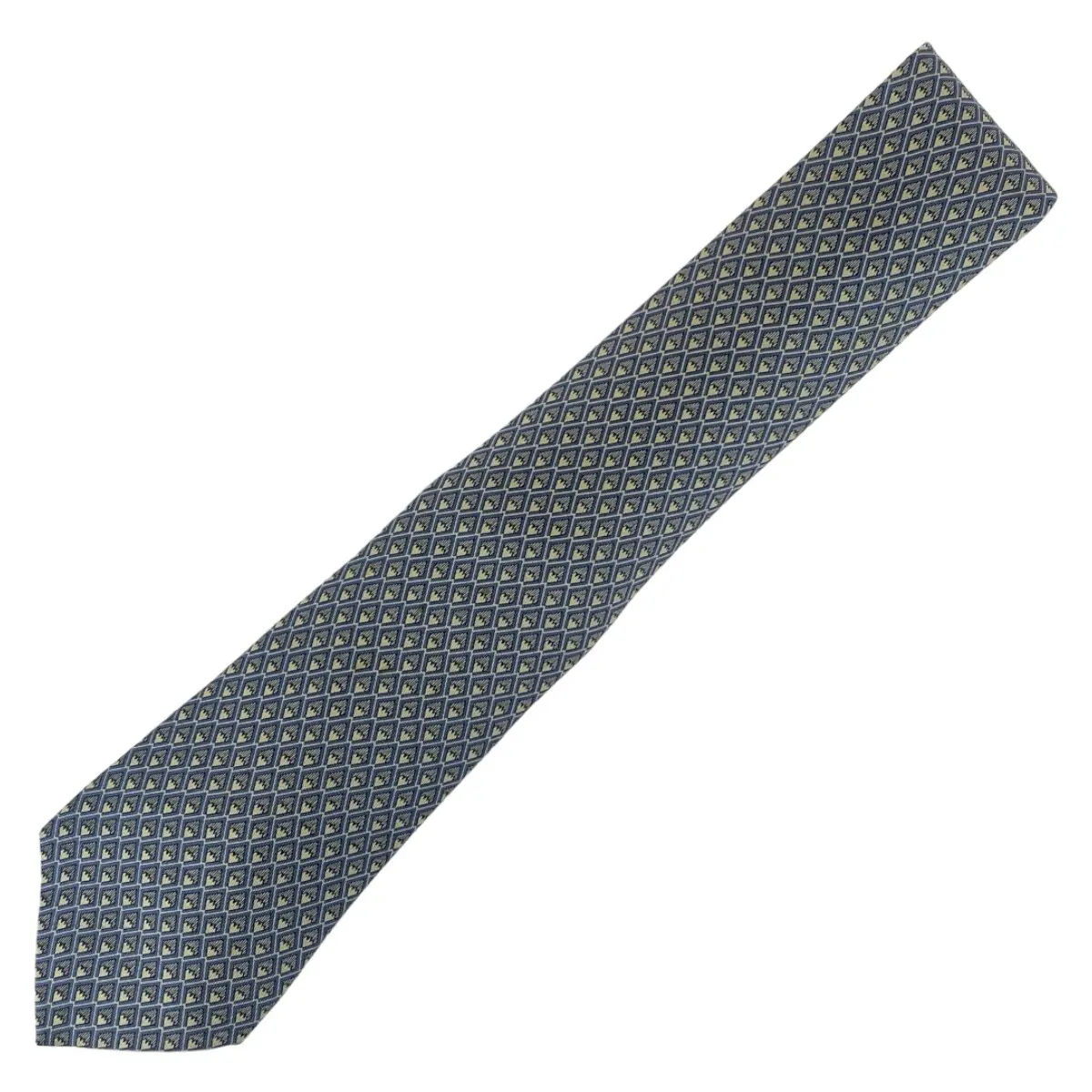 Pre-owned HERMÈS Silk Small Leather Goods Hermes Necktie