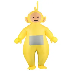 Adult Inflatable Laa-Laa Teletubbies Costume