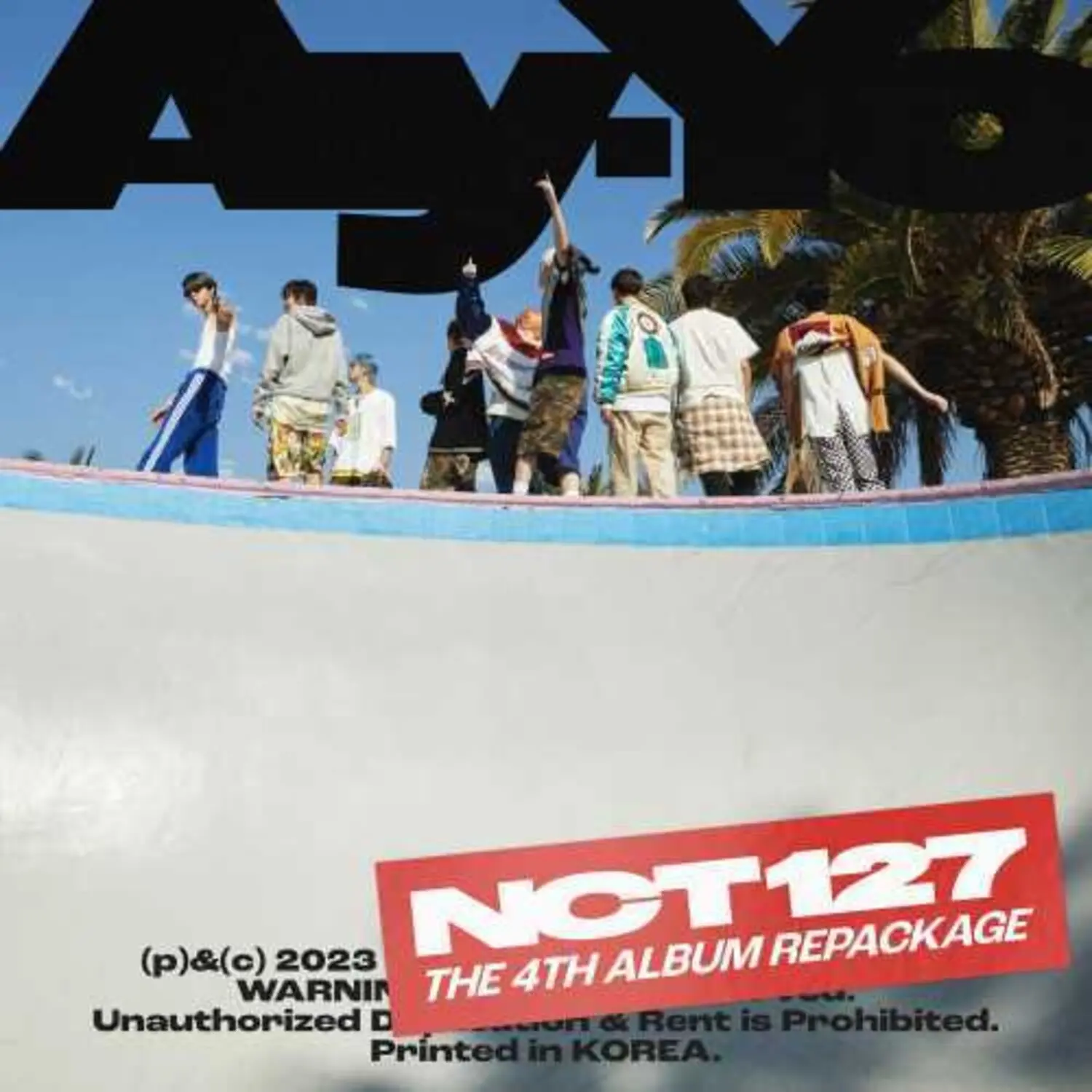 NCT 127 - The 4th Album Repackage 'Ay-Yo' [Digipack Ver.]  [COMPACT DISC - CD] With Booklet, Photos, Poster, Digipack Packaging