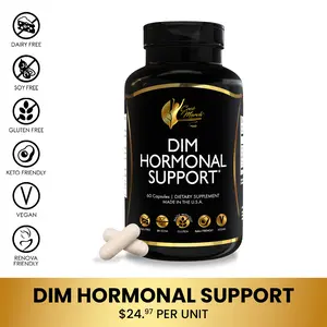 Coco March N.M.D DIM Hormonal Balance Support, Diindolylmethane Wellness Supplement Healthcare Fitness Dietary Edible