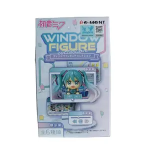 Hot Rement Anime Hatsune Miku Blind Box Window Mini Figure Series Kaito Meiko Figures Boxed Egg Model Desktop Ornaments Doll Toy