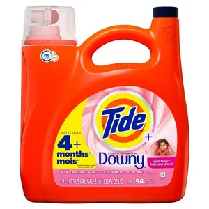 132 fl.oz. HE  April Fresh Scent Liquid Laundry Detergent 94-Loads