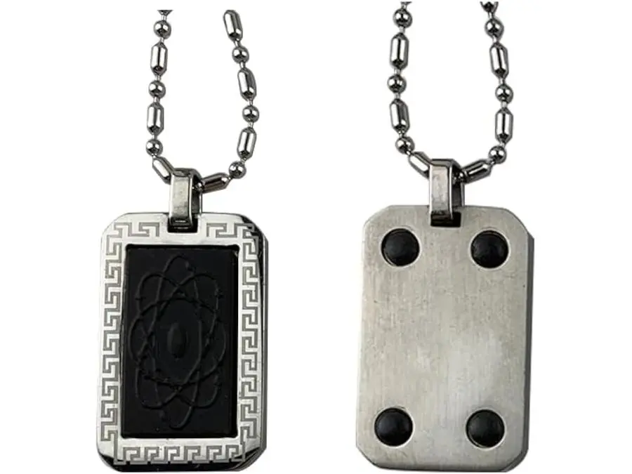 Emf Protection Cosmic Energy Protection Necklace,Stainless Steel Blocker Necklace