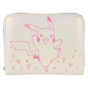 Pokemon Iridescent Pikachu Zip Around Wallet