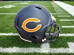 Chicago Bears Custom 3D Printed Helmet