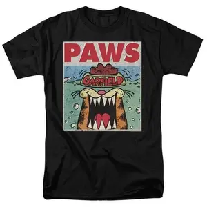 Garfield Paws Jaws Parody T-Shirt, Unisex Cotton Shirt, Tee For Men Women