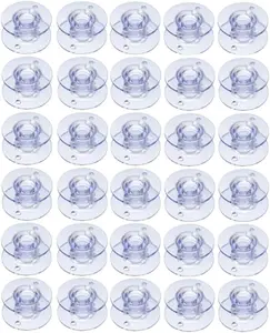 30Pack Plastic Sewing Machine Bobbins