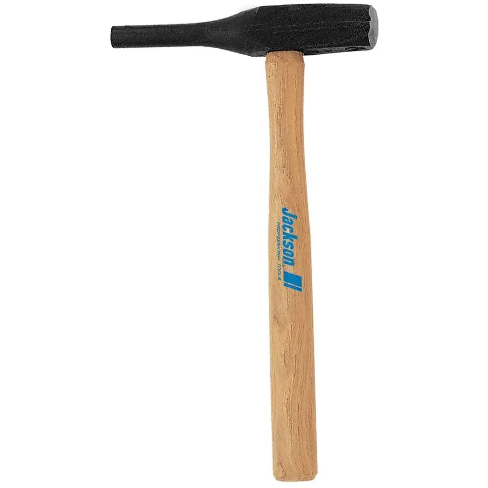 Jackson Heavy-Duty Back Out Punch with Ergonomic Design, 1-in Heat-Treated Tip and 16-in Hickory Handle, Blacksmithing Hand Tools