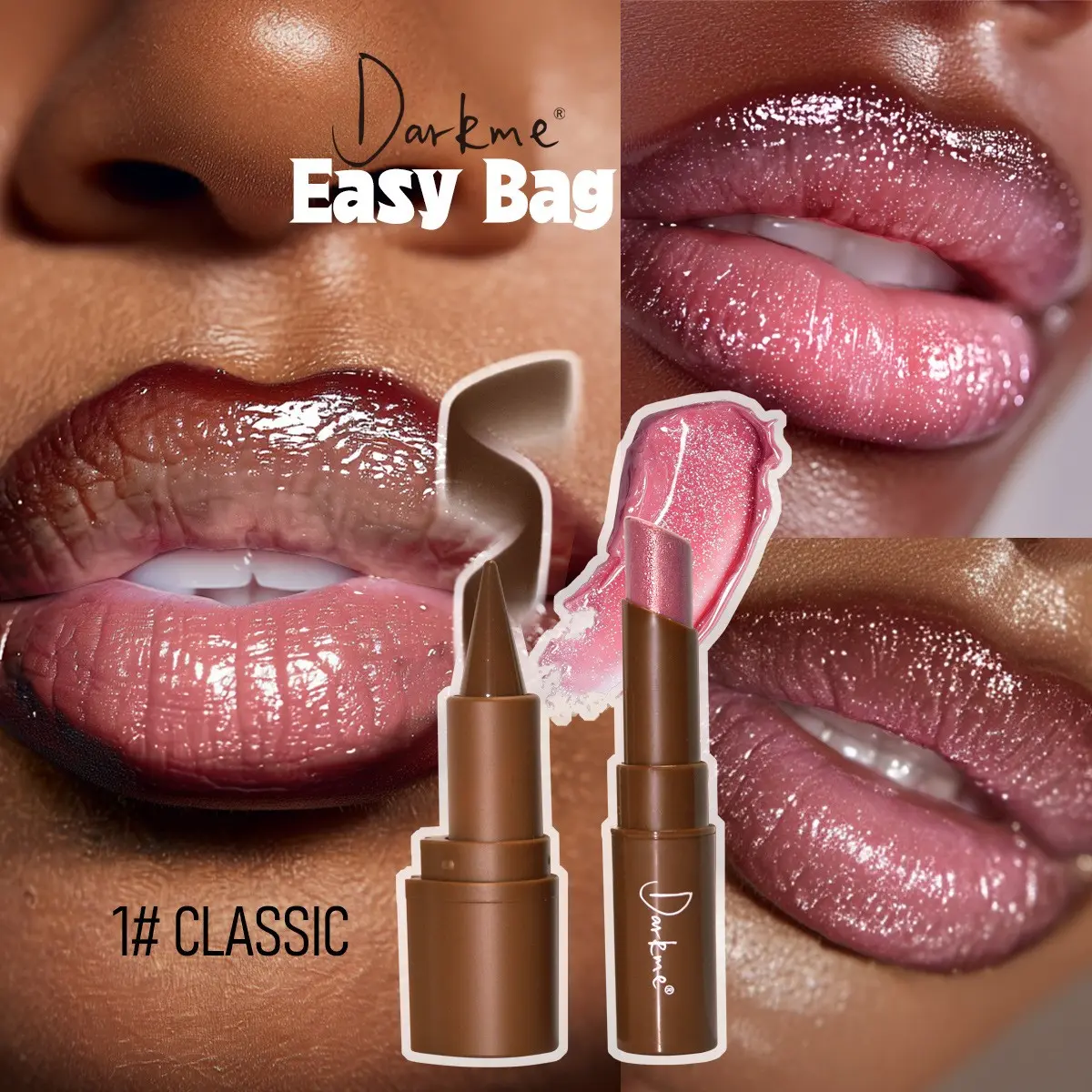 Hotselling Lip Liner & Lipstick Set, Lip Duo, Fine Shimmer Moisturizing Hydrating Glossy Balm Finish Lip Gloss, Long-Lasting Solid Lipstick Combo, Plump Lips, Ip Combo, Lip Products Makeup