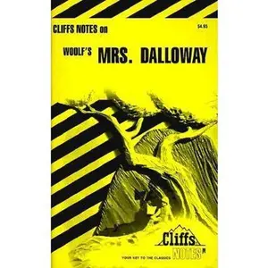 USED-Mrs. Dalloway (Cliffs Notes) by Virginia Woolf (Paperback)