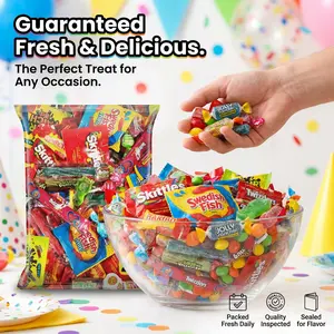 10LB Bulk Candy Mix Variety Pack | Individually Wrapped Assorted Candy for Parties, Candy Buffet, Goodie Bags, Office & Event Snacks
