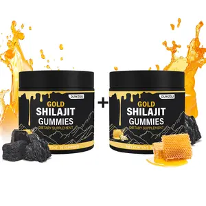 Shilajit Gummies - Organic ManukaHoney - 30 Gummies Boosts Energy Stamina Sports Fitness Lean Muscle Protein Nutrition Supplement