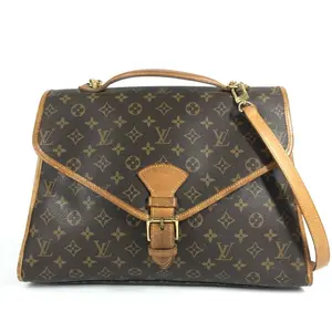 Pre-owned Louis Vuitton Canvas Coated Travel Bags Beverly Briefcase Monogram Canvas MM by Rebag