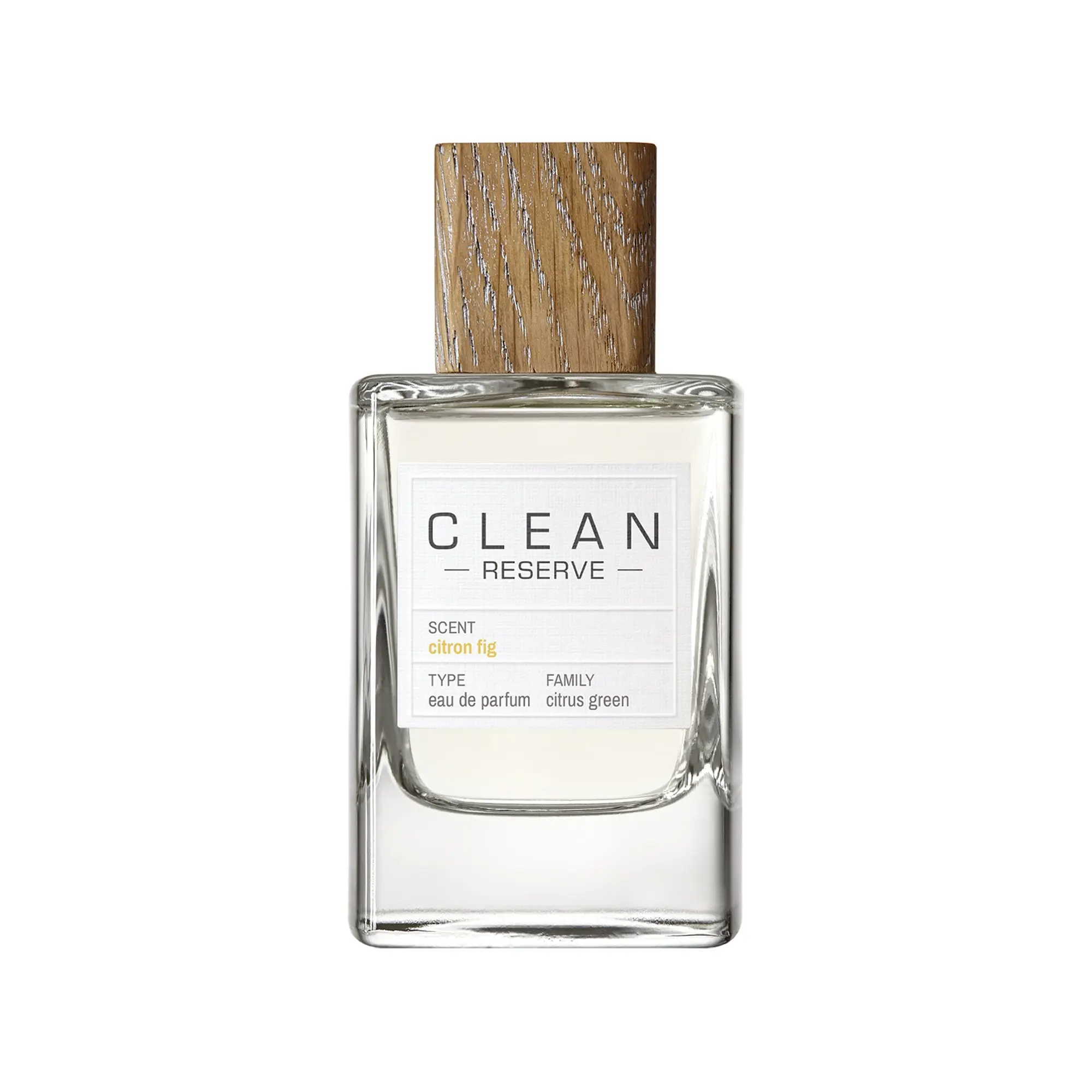 Citron Fig Eau de Parfum | CLEAN RESERVE Perfume | Fresh Citrus scent for summer | Citrus Green Scent | Fig, Lemon Oil, Cardamom and Musk Notes | Cruelty Free Perfume